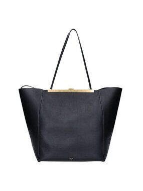 Celine Phoebe Philo Era Leather Cabas Clasp